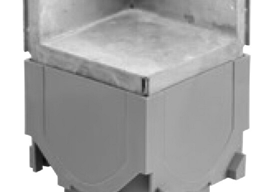 ACO Euroline hoekelem. met GY-rooster