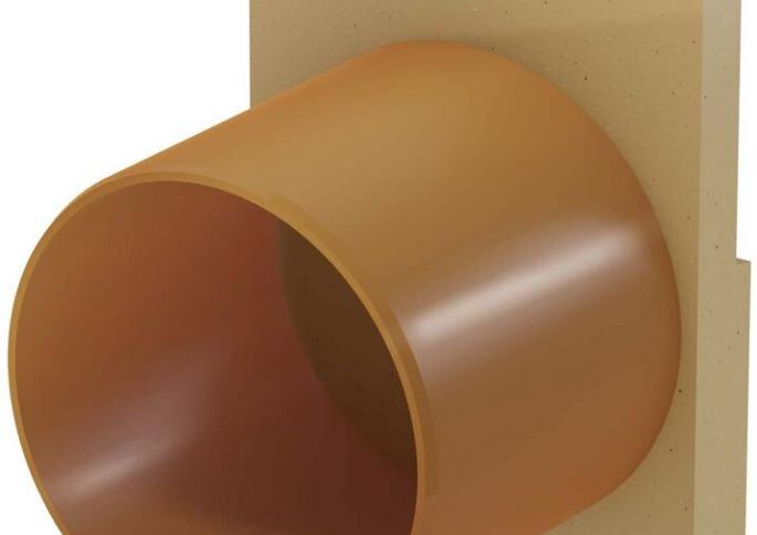 Euroline Eindplaat,H60  Ø60mm zijuitloop