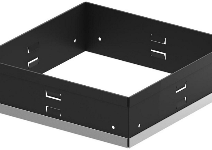 Europoint Designraamw. draaib RVS 25x25