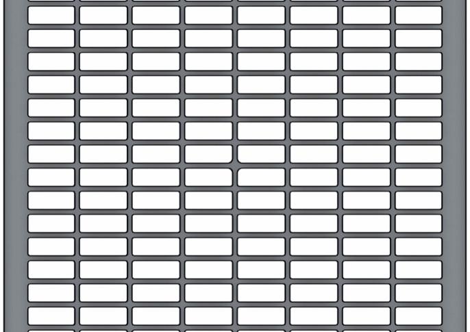 Europoint Maasrooster 30/10 kunststof