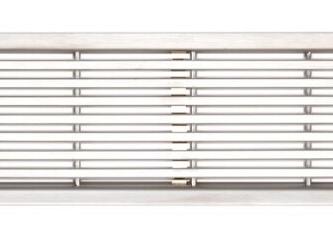 Langstaafrooster RVS 50cm