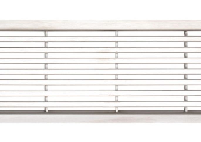 Langstaafrooster RVS 50cm