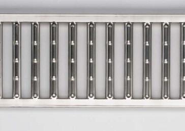 Sleufrooster RVS 100cm