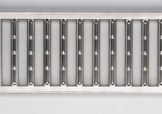 Sleufrooster RVS 100cm