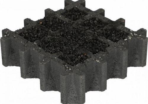 Aquadraintegel 30x30x8cm Nero