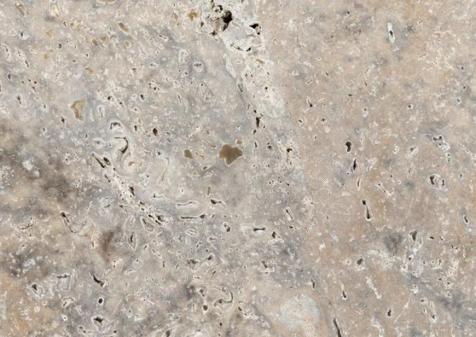 Efesus Travertin Grijs 20x20x1 cm getrommeld (doos à 0,52 m2) **