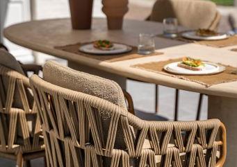 Biarritz dining stoel incl. 2 kussens