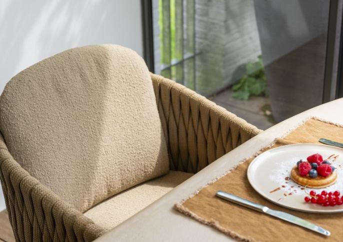 Molina dining stoel incl. 2 kussens