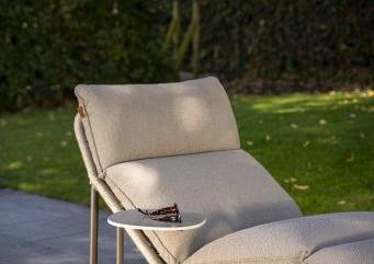 Tahiti ligbed terre incl. kussen