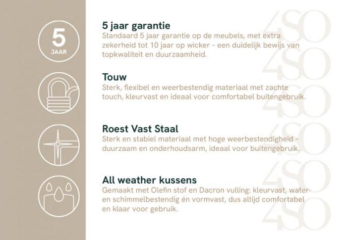 Fabrice dining stoel antraciet incl. 2 kussens