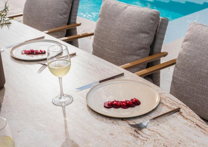 Safina dining stoel incl. 2 kussens