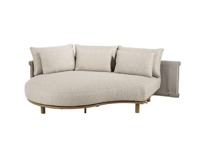 Safina modulaire chaise longue bank, armleuning rechts incl. 7 kussens