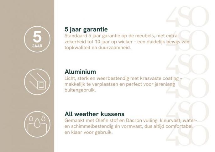 Madeira ligbed incl. kussen en hoofdsteun latte