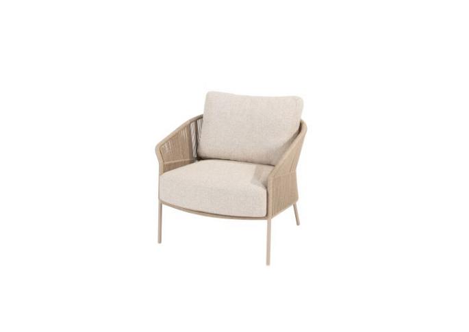 Florence living chair latte with 2 cushions