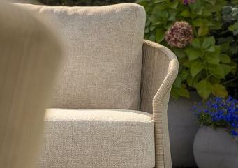 Florence living chair latte with 2 cushions