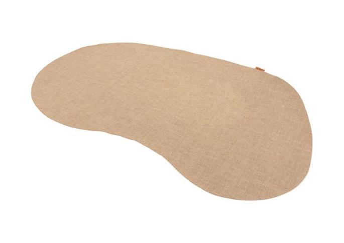 Outdoor vloerkleed kidney-vorm 200 x 290 cm. dust