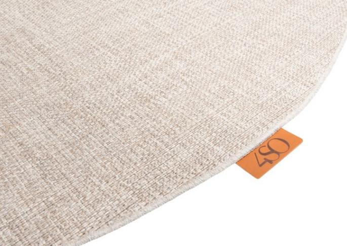 Outdoor vloerkleed  200 cm. Ø oyster