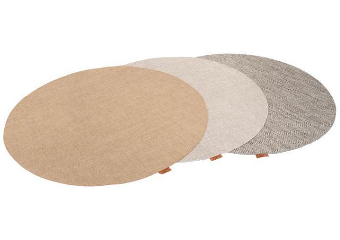 Outdoor vloerkleed  300 cm. Ø oyster