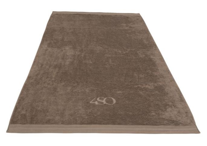 Handdoek 180 x 100 cm. taupe