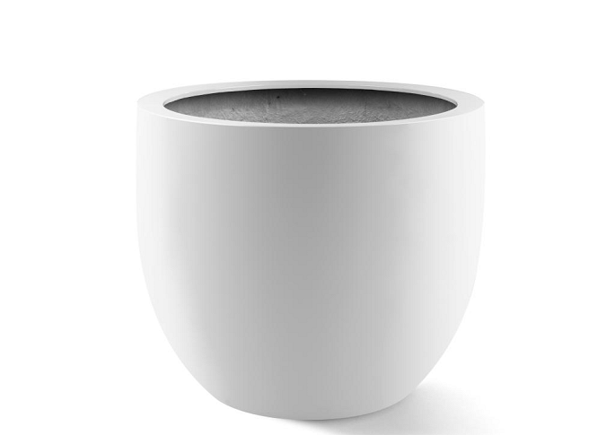 Argento New Egg Pot 36 - Matt White - Plantruimte Ø30