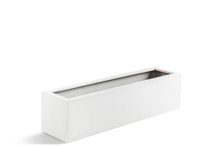 Argento Small Box 100 - Matt White - Plantruimte 93x23
