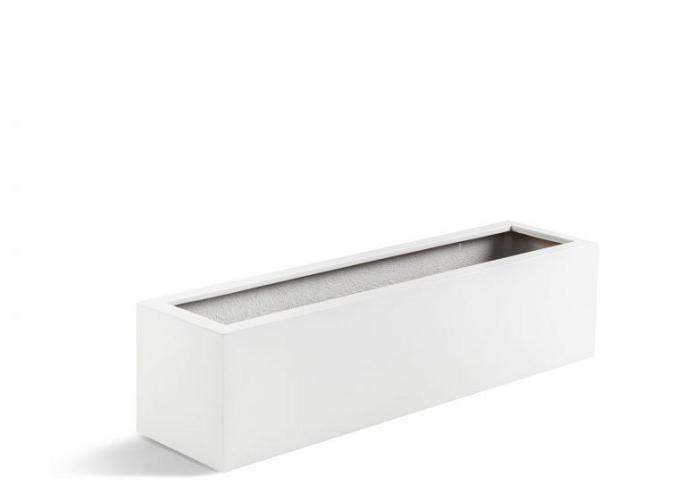 Argento Small Box 100 - Matt White - Plantruimte 93x23