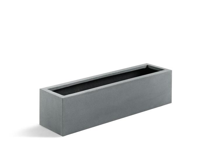 Argento Small Box 100 - Natural Grey - Plantruimte 93x23