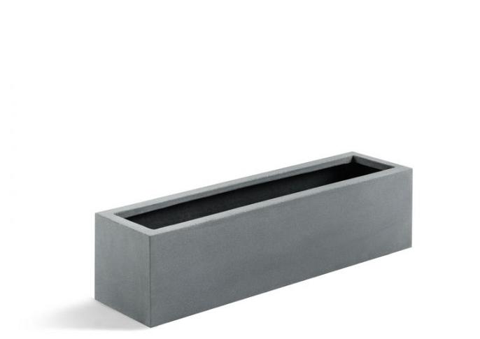 Argento Small Box 100 - Natural Grey - Plantruimte 93x23