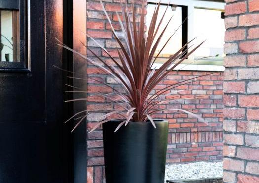 Argento Vase 68 - Black - Plantruimte Ø30