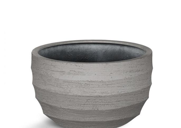 Bordo New Egg Pot Low 80 - Clay - Plantruimte Ø72