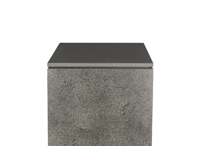 Coverplate Square 30 - Natural Concrete