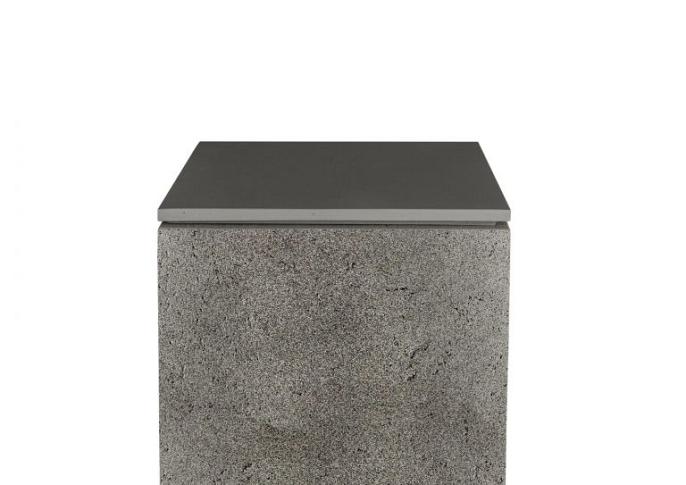 Coverplate Square 30 - Natural Concrete