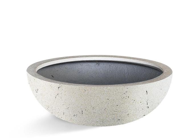 Grigio Bowl 40 - Natural Concrete          - Plantruimte Ø34