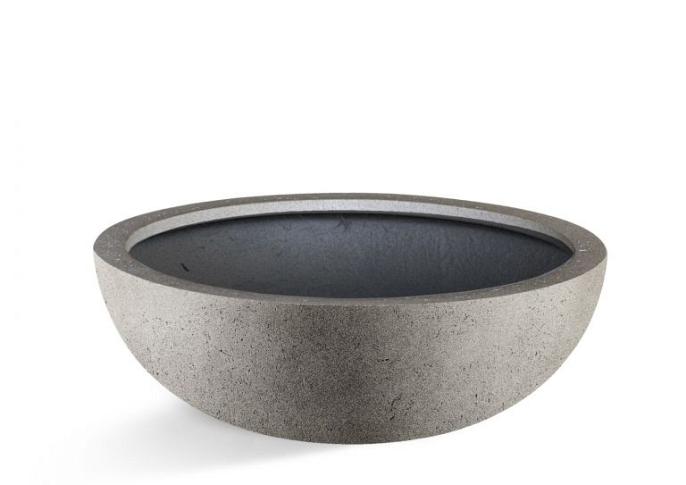 Grigio Bowl 40 - Antique White                - Plantruimte Ø34