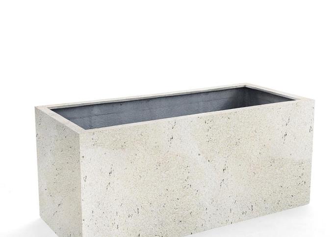 Grigio Box 100 - Antique White - Plantruimte 92x42