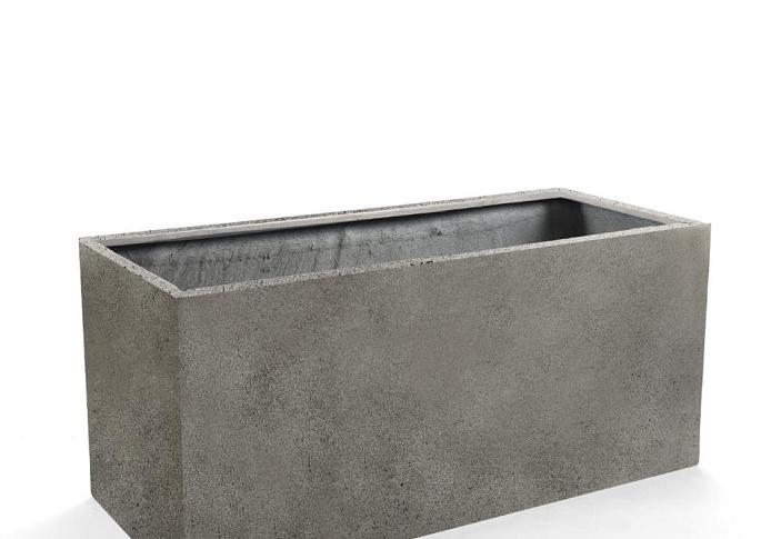 Grigio Box 100 - Natural Concrete - Plantruimte 92x42
