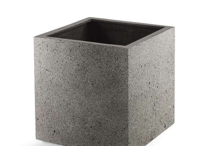 Grigio Cube 30 - Natural Concrete - Plantruimte 24x24