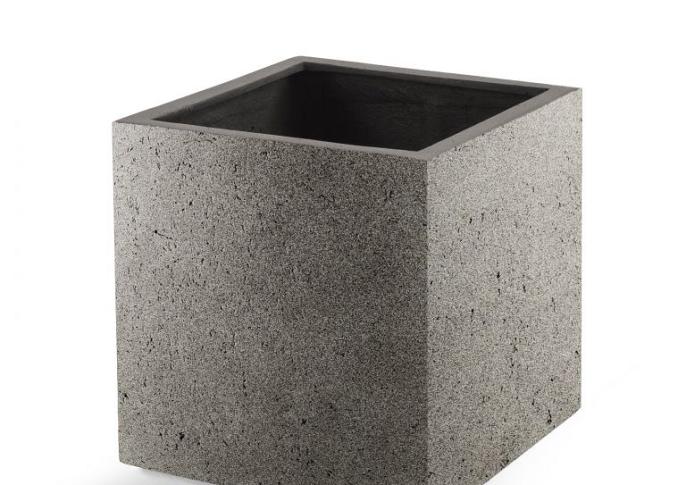 Grigio Cube 30 - Natural Concrete - Plantruimte 24x24