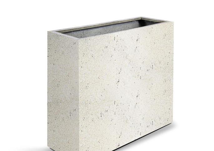Grigio Divider 68 with wheels - Antique White - Plantruimte 73x33