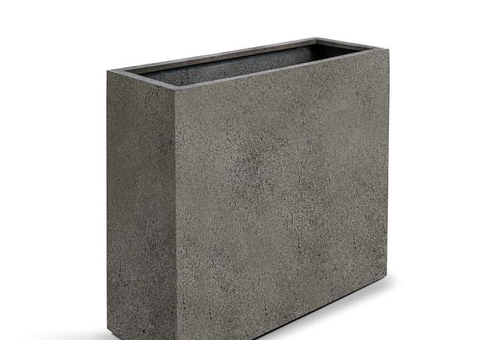 Grigio Divider 68 with wheels - Natural Concrete - Plantruimte 73x33