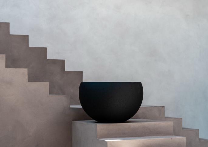 Grigio Elena 120 - Anthracite - Plantruimte Ø95