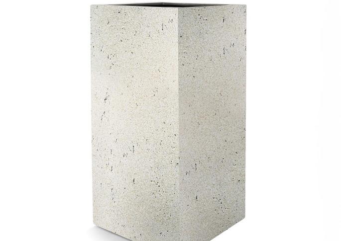 Grigio High Cube 100 - Antique White - Plantruimte 33x33