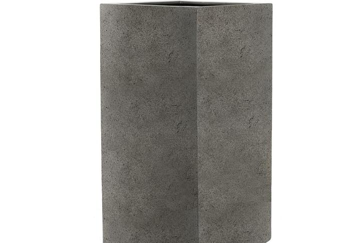 Grigio High Cube 100 - Natural Concrete - Plantruimte 33x33
