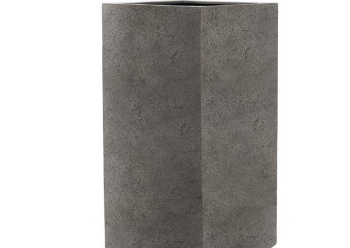 Grigio High Cube 100 - Natural Concrete - Plantruimte 33x33