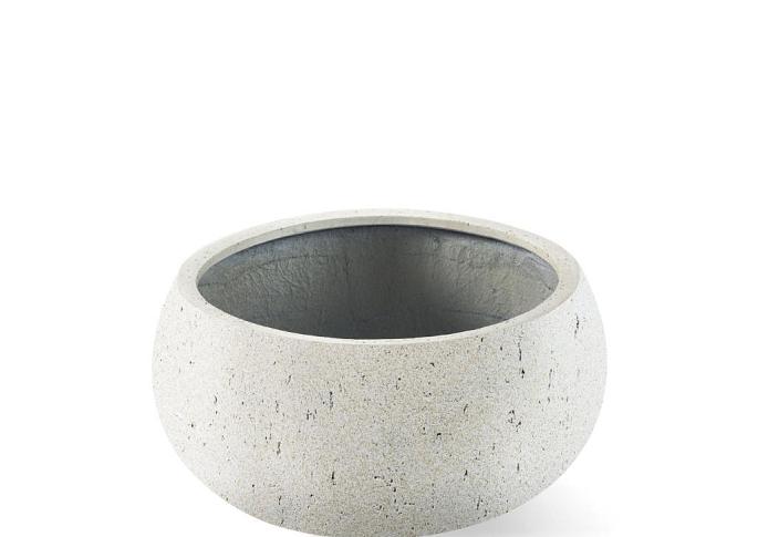 Grigio Low Balloon 114 - Antique White - Plantruimte Ø97