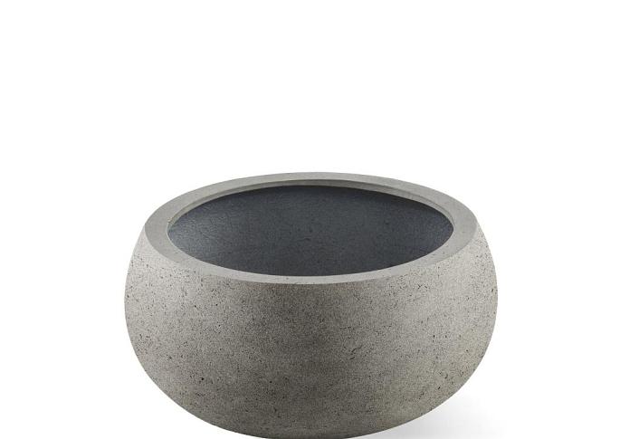Grigio Low Balloon 114 - Natural Concrete - Plantruimte Ø97