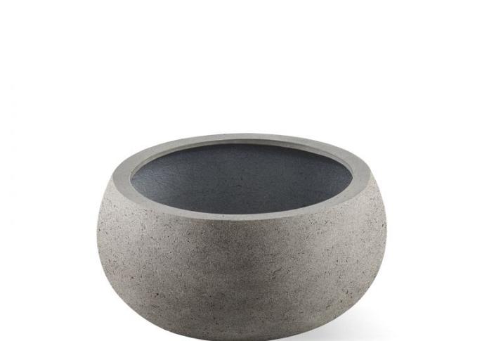 Grigio Low Balloon 114 - Natural Concrete - Plantruimte Ø97