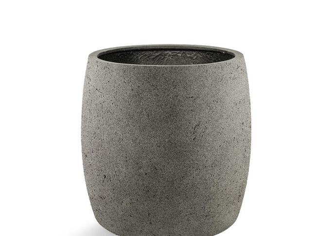 Grigio Modern Pot 34 - Natural Concrete - Plantruimte Ø24.5