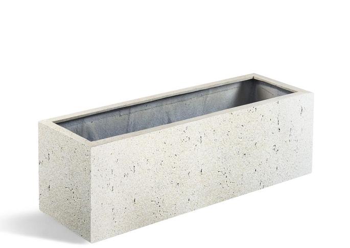 Grigio Small Box 100 - Antique White - Plantruimte 93x23
