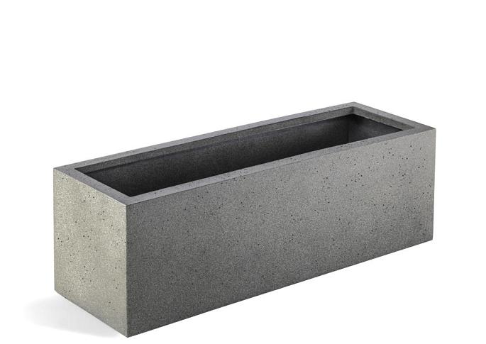 Grigio Small Box 100 - Natural Concrete - Plantruimte 93x23